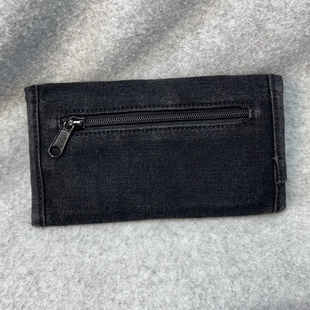 Kavu Canvas Tri-Fold Wallet With ID Window